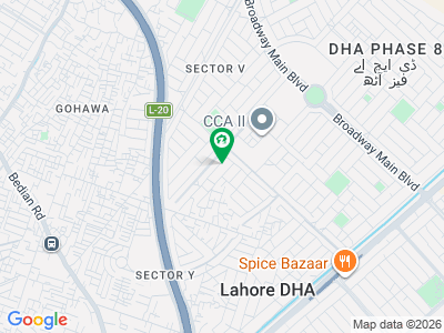 ڈی ایچ اے فیز 8 ڈی ایچ اے ڈیفینس,لاہور میں 1 کنال صنعتی زمین 6.35 کروڑ میں برائے فروخت۔