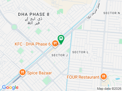 1 Kanal Prime Location Residential Plot For Sale In DHA Phase 6 - Block D