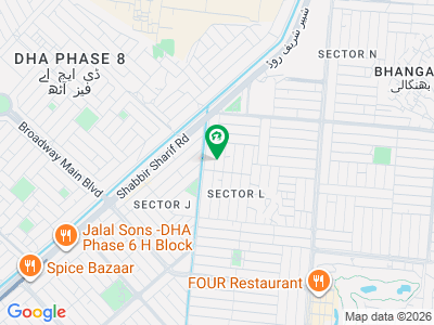 1 kanal Best Location Plot For Sale In DHA Phase 6 L Block Near To Raya