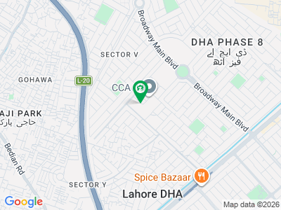 8-Marla Commercial Plot for sale DHA Phase 8 Block CCA2