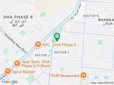 ڈی ایچ اے فیز 6 - بلاک ایل فیز 6,ڈیفنس (ڈی ایچ اے),لاہور میں 1 کنال رہائشی پلاٹ 6.05 کروڑ میں برائے فروخت۔