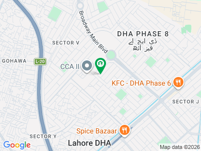 1 Kanal Next to Corner Plot for Sale in DHA Phase 8 Near CCA-2 Commercial & Park | Ideal for Dream Home