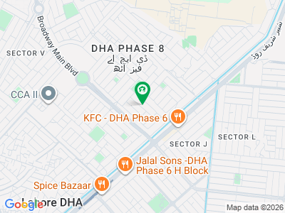 ڈی ایچ اے فیز 8 - بلاک ٹی فیز 8,ڈیفنس (ڈی ایچ اے),لاہور میں 1 کنال رہائشی پلاٹ 5.8 کروڑ میں برائے فروخت۔
