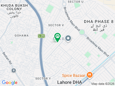 "Plot No. 59, Block V: Embrace Comfort and Style in DHA Phase 8" "Plot No. 59, Block V: Embrace Comfort and Style in DHA Phase 8"