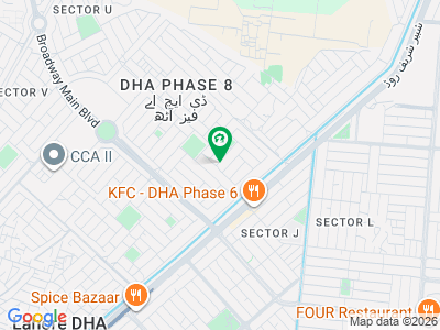 DHA Phase 8 Block X Plot No. 1129 Prime Location