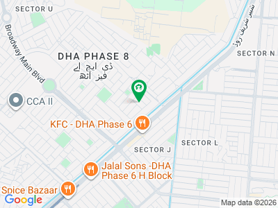 "Plot No. T-1168/5: Your Haven Of Luxury In DHA Phase 8"