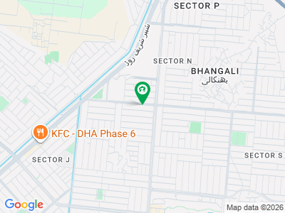 1 Kanal Plot for Sale DHA Lahore Phase 6, Block N