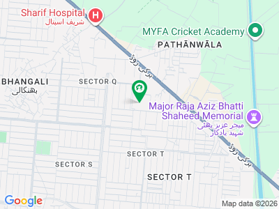 Plot No- 2452 Block T - 20 Marla Plot On Top Location of Phase 7 DHA Lahore For Urgent Sale