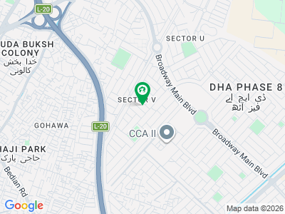 ڈی ایچ اے فیز 8 - بلاک وی ڈی ایچ اے فیز 8,ڈی ایچ اے ڈیفینس,لاہور میں 1 کنال رہائشی پلاٹ 6.0 کروڑ میں برائے فروخت۔
