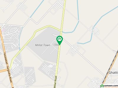 Residential Plot Sized 5 Marla Is Available For Sale In Millat Town