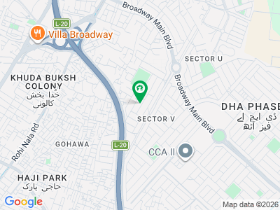 Plot No. V-986 | Near Park, Mosque & Sector Shops