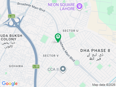 Discover Tranquility 25 Marla Plot No. 850, Block V In DHA Phase 8 Beckons