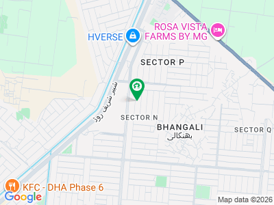 1 Kanal Prime Location Residential Plot For Sale In DHA Phase 6 - Block N