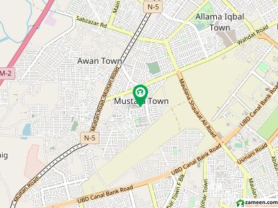 10 Marla Upper Portion In Mustafa Town Of Lahore Is Available For rent