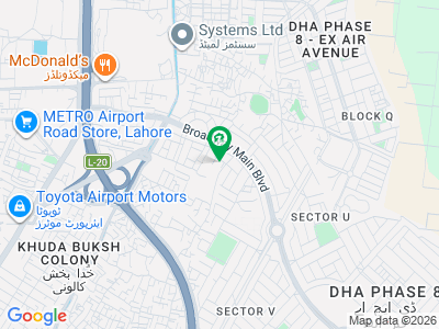 ڈی ایچ اے فیز 8 - بلاک وی فیز 8,ڈیفنس (ڈی ایچ اے),لاہور میں 2 کنال رہائشی پلاٹ 9.1 کروڑ میں برائے فروخت۔