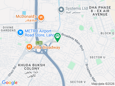 08 Marla Commercial Plot For Sale In DHA Phase 08 Broadway Commercial Prime Location