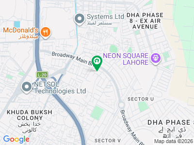 ZEEE Real Estate & Builder Offers 1 Kanal Near to Main Broadway Commercial & Sector Park in DHA Phase 8 Available