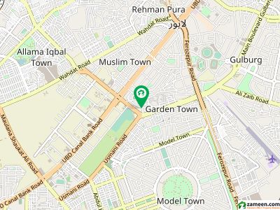 گارڈن ٹاؤن - عثمان بلاک گارڈن ٹاؤن لاہور میں 1 کنال رہائشی پلاٹ 5 کروڑ میں برائے فروخت۔