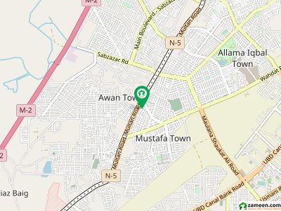Semi Commercial Plot For Sale On Main Multan Road Opposite Awan Town, Beside Metro Station