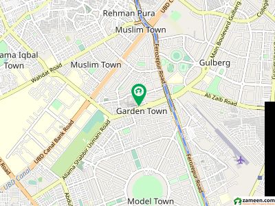 گارڈن ٹاؤن - بابر بلاک گارڈن ٹاؤن,لاہور میں 8 کنال رہائشی پلاٹ 77.4 کروڑ میں برائے فروخت۔