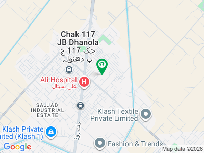 دھنولا فیصل آباد میں 5 مرلہ رہائشی پلاٹ 37.95 لاکھ میں برائے فروخت۔