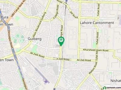 1.5 Kanal Commercial Corner Plot For Sale In Gulberg Main Guru-Mangat Road,Lahore.