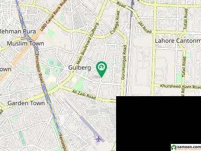 Link M M Alam (On 40' Wide Road) 4 Kanal Plot In Blue Zone