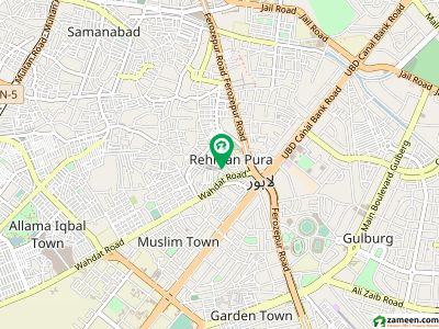 5 Marla Double Storey In Rehmanpura Naqsha Stop Wahdat Road Lahore