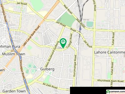 6 Kanal 14 Marla Plot In Dark Pink Commercial Zone Of Gulberg