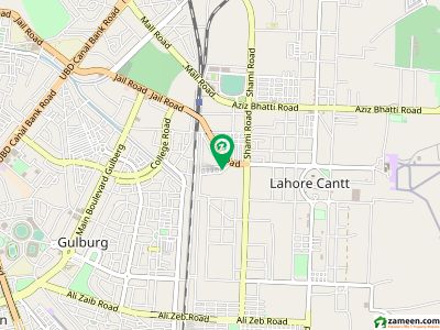 بریج کالونی کینٹ,لاہور میں 16 مرلہ رہائشی پلاٹ 5.2 کروڑ میں برائے فروخت۔