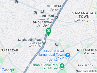 علامہ اقبال مین بلیوارڈ علامہ اقبال ٹاؤن,لاہور میں 2 کنال Studio عمارت 50.0 کروڑ میں برائے فروخت۔