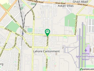 طفیل روڈ کینٹ لاہور میں 2 کمروں کا 2.14 کنال دفتر 35 کروڑ میں برائے فروخت۔