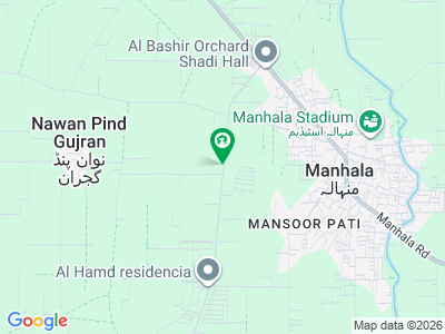 DHA Minhala road 40 marla plot available