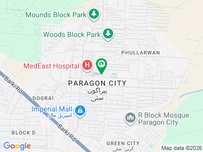 Paragon city 2 Kanal Executive Block Near to Park Prime location plot for sale