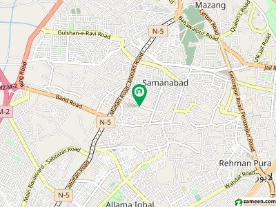 5 Marla Residential Plot For Sale At Prime Location Of Samanabad Bastami Road Lahore.
