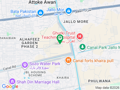 عابد گارڈن مین کینال بینک روڈ,لاہور میں 5 مرلہ رہائشی پلاٹ 90.0 لاکھ میں برائے فروخت۔
