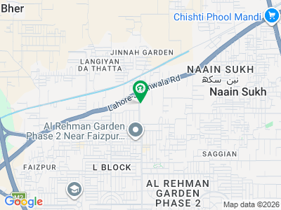 الرحمان گارڈن فیز 2 الرحمان گارڈن,لاہور میں 5 مرلہ رہائشی پلاٹ 87.5 لاکھ میں برائے فروخت۔
