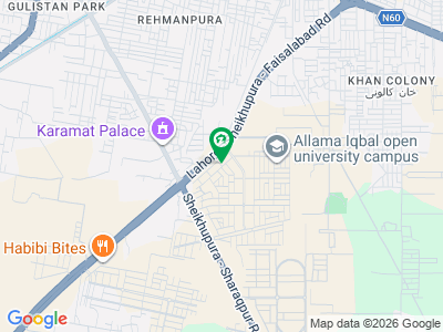 3 Marla Plot For Sale on Sheikhupura Bypass