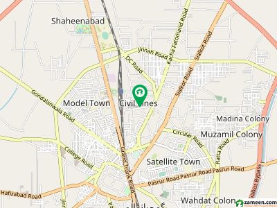 سوِل لائنز گوجرانوالہ میں 2 کنال عمارت 32.5 کروڑ میں برائے فروخت۔