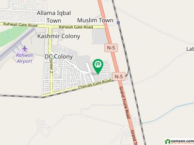 On Excellent Location Residential Plot Of 1 Kanal Available For sale In DC Colony - Neelam Block