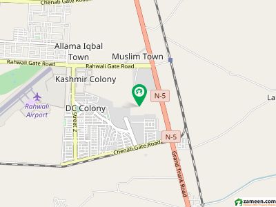 ڈی سی کالونی - مہران بلاک ڈی سی کالونی,گوجرانوالہ میں 10 مرلہ رہائشی پلاٹ 1.55 کروڑ میں برائے فروخت۔