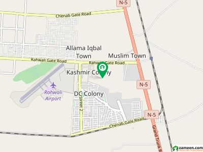 DC colony 5 marla plot for sale naqsha pass