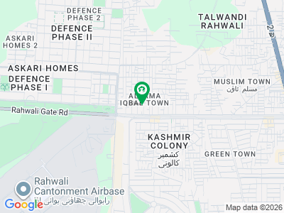 Crner Plot Available For Sale In Allama Iqbal Town