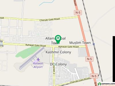 1 Kanal Plot Available For Sale In Allama Iqbal Town  Rahwali, Gujranwala Cantt