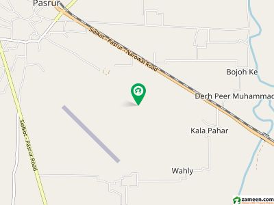 Industrial Plot For Sale At Pasrur Talawandi Inayat Khan Cantt Area On Road