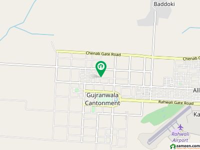 راہوالی کینٹ گوجرانوالہ میں 1 کنال رہائشی پلاٹ 7.6 کروڑ میں برائے فروخت۔