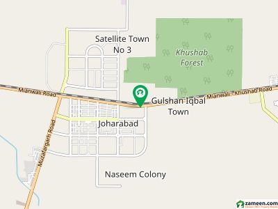 جوہر آباد روڈ خوشاب میں 25 کنال کمرشل پلاٹ 2.5 کروڑ میں برائے فروخت۔