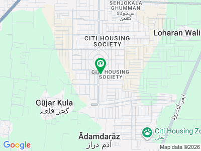 10 Marla Beautiful House C Block Citi Housing Sialkot   Spacious Bedrooms, Modern Design  Near To Commercial, Parks, Masjid, 60 Feet Wide Road.