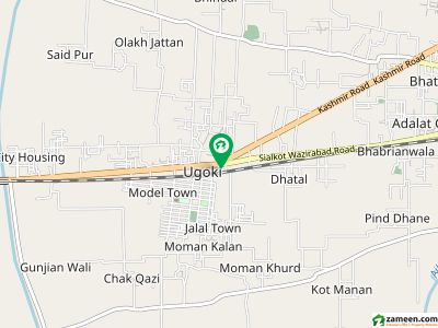 7 marla plot is available for sale in ugoki sialkot