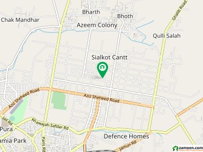 26.2 Marla Plot For Urgent Sale Double Barrier Near Chawinda Ground Ghazi Road Sialkot Cantt